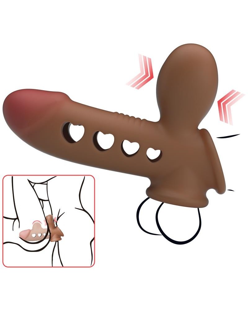 tyronn penis sleeve with inflation function