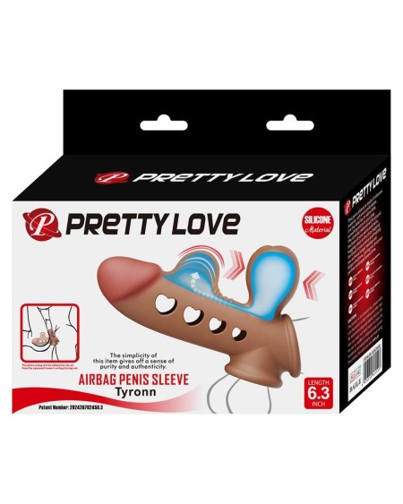 tyronn penis sleeve with inflation function