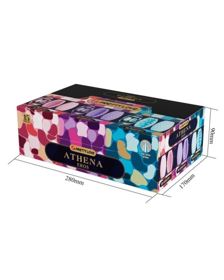 eros men masturbator display 15 uds assorted