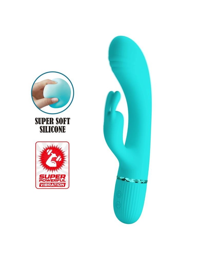 scocco rabbit vibrator turquoise