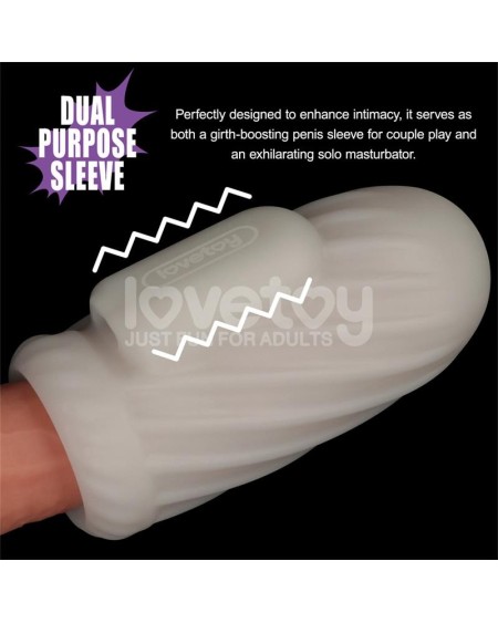 knights ring vibrant dual purpose sleeve