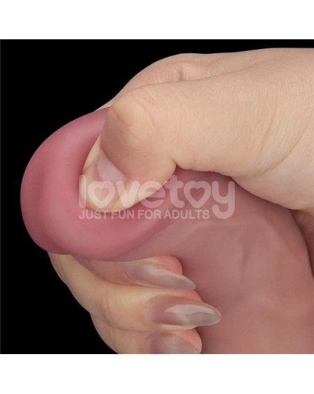 dual density dildo with vibration 9