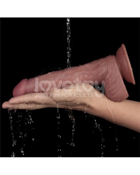 dual density dildo with vibration 9