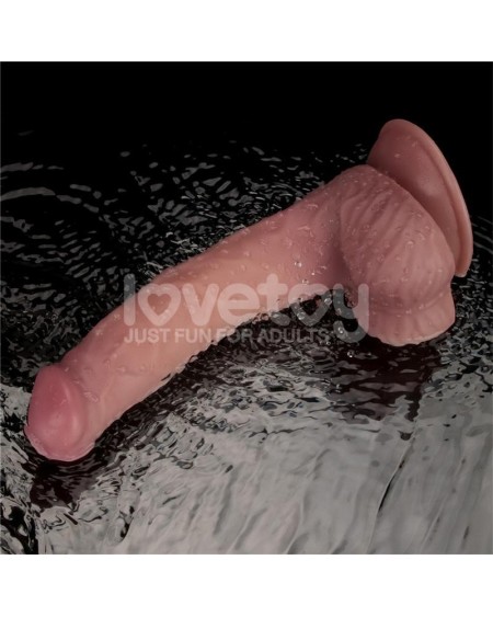 dual density dildo with vibration 9