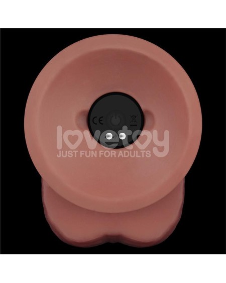 dual density dildo with vibration 9