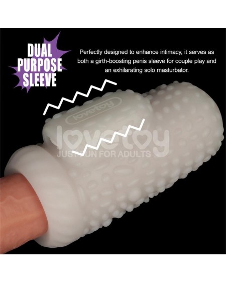 knights ring vibrant dual purpose sleeve drip