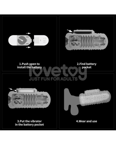 knights ring vibrant dual purpose sleeve drip