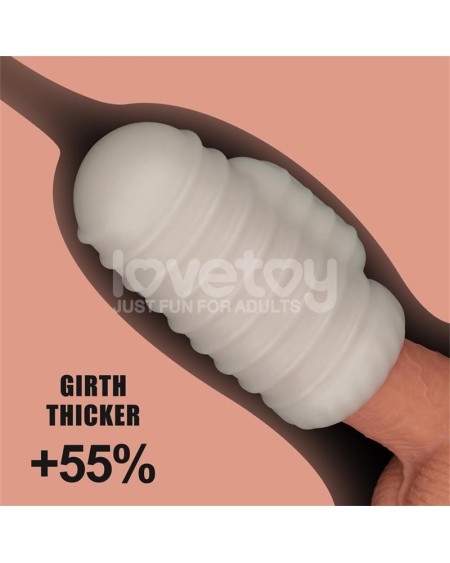 knights ring vibrant dual purpose sleeve wavy