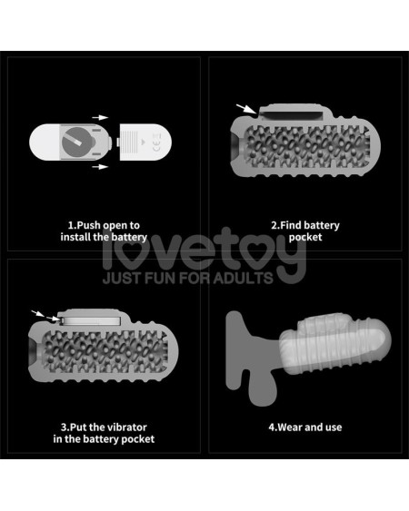 knights ring vibrant dual purpose sleeve wavy