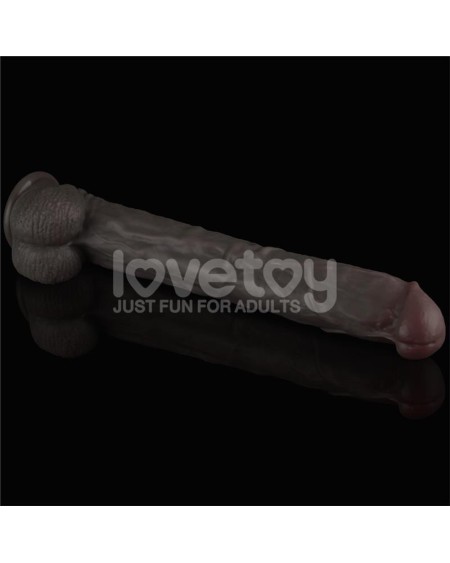 dual layered bendable dildo xxl 14,5