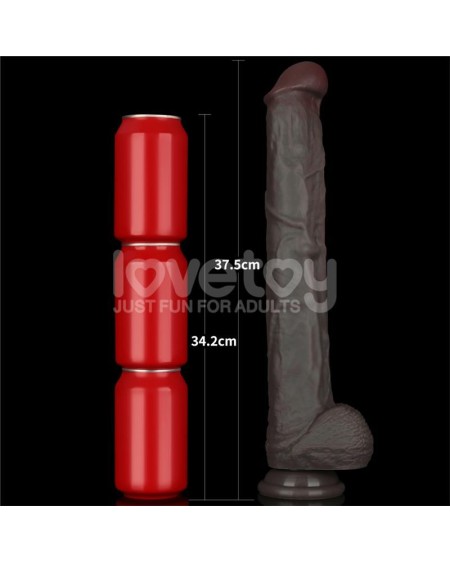 dual layered bendable dildo xxl 14,5