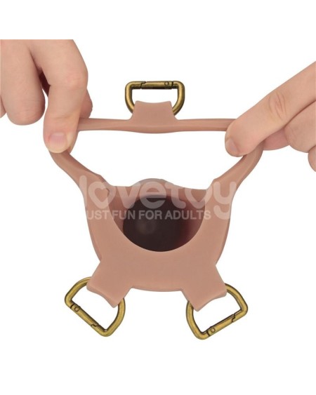 ingen adjustabe strap on with hollow dildo 9 enhanced set xssm