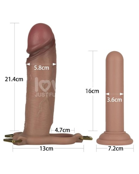 ingen adjustabe strap on with hollow dildo 9 enhanced set xssm