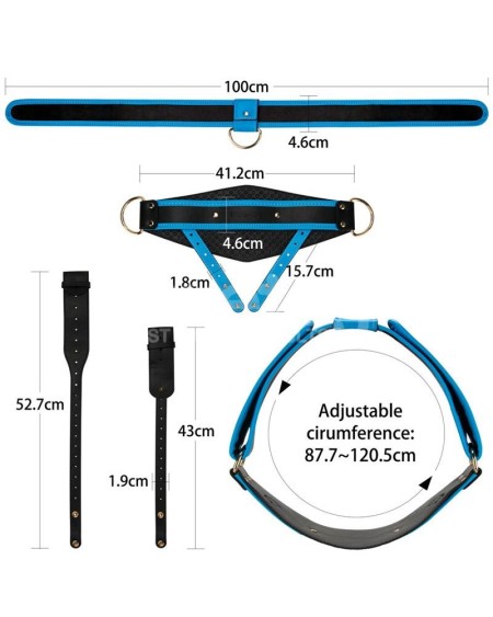 ingen adjustable strap on with hollow dildo 9 enhanced set lxl2xl