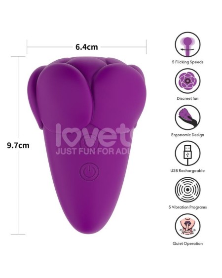 flicker stimulator with flicking violet