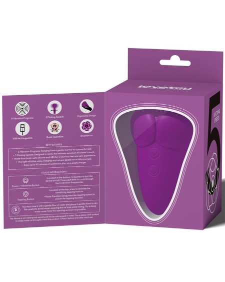 flicker stimulator with flicking violet