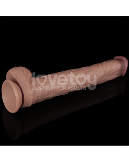 dual layered bendable dildo xxl 14,5