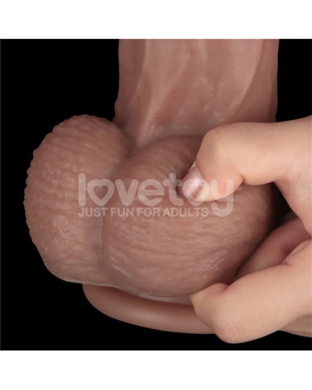 dual layered bendable dildo xxl 14,5