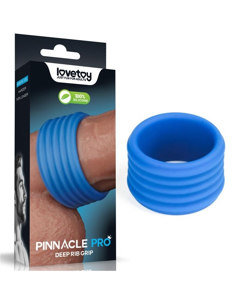 pinnacle pro deep rib grip penis ring