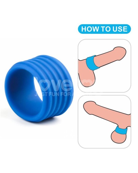 pinnacle pro deep rib grip penis ring