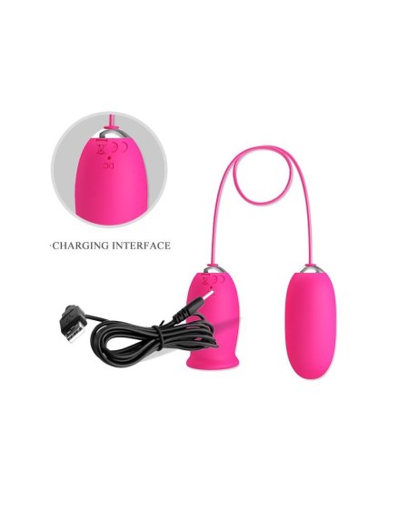 daisy vibrant egg with licking tongue rose