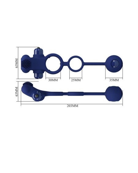 remington double vibrant cock ring