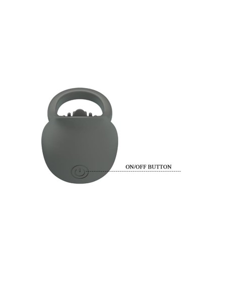 nimbus vibrant cock ring with licking tongue