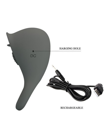 nimbus vibrant cock ring with licking tongue