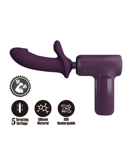 dj scholar thrusting gun 5 modes violet