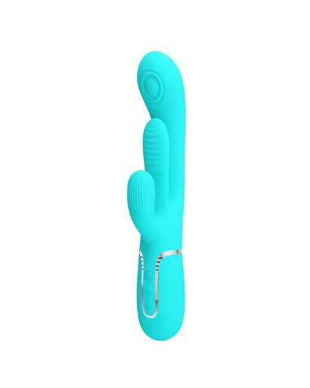 shania tripple rabbit vibrator turquoise