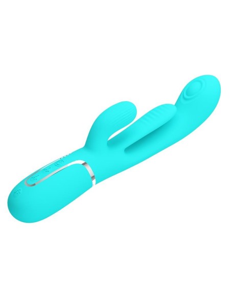 shania tripple rabbit vibrator turquoise