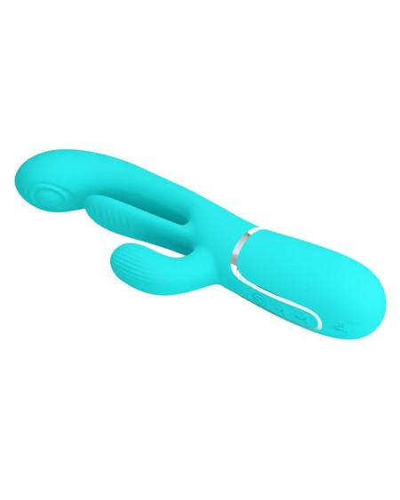 shania tripple rabbit vibrator turquoise
