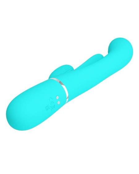 shania tripple rabbit vibrator turquoise