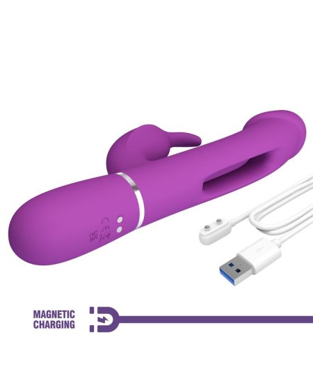 kampas vibrator with licking lilac