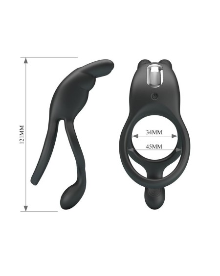 seth vibrant double cock ring