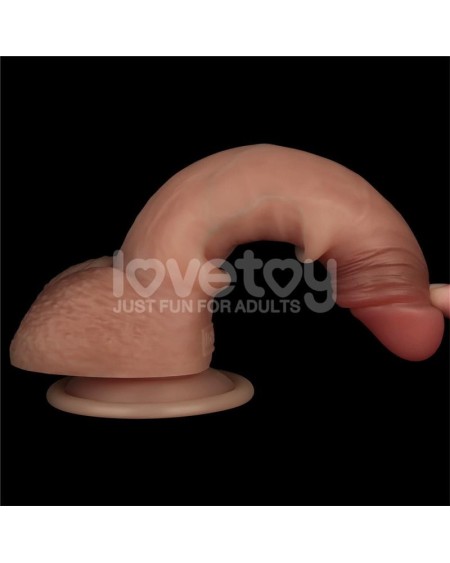 sliding pro dildo sliding peau dual layer 7.5