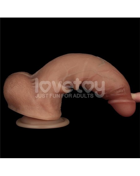 sliding pro dildo sliding peau dual layer 8.5