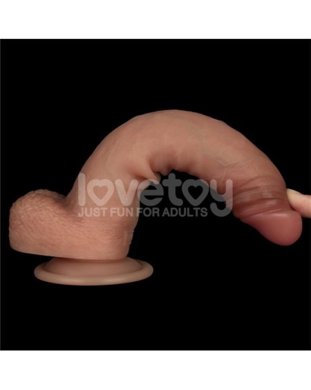 sliding pro dildo sliding peau dual layer 8.5