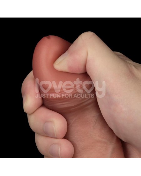 sliding pro dildo sliding peau dual layer 8.5