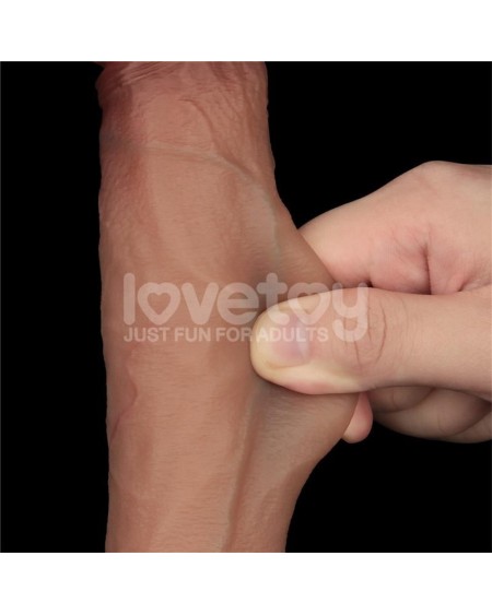 sliding pro dildo sliding peau dual layer 9