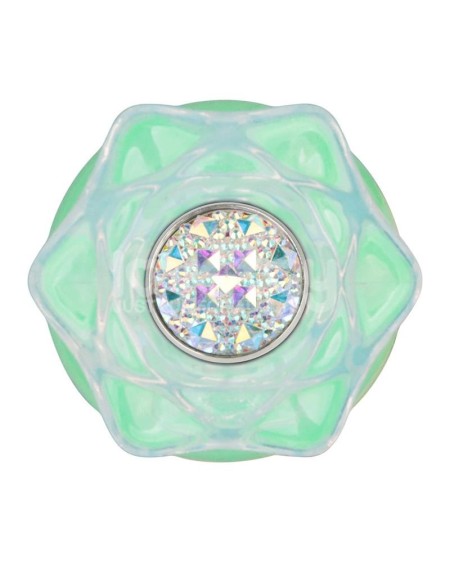 gemoria silicone butt plug internal steel ball glow in dark