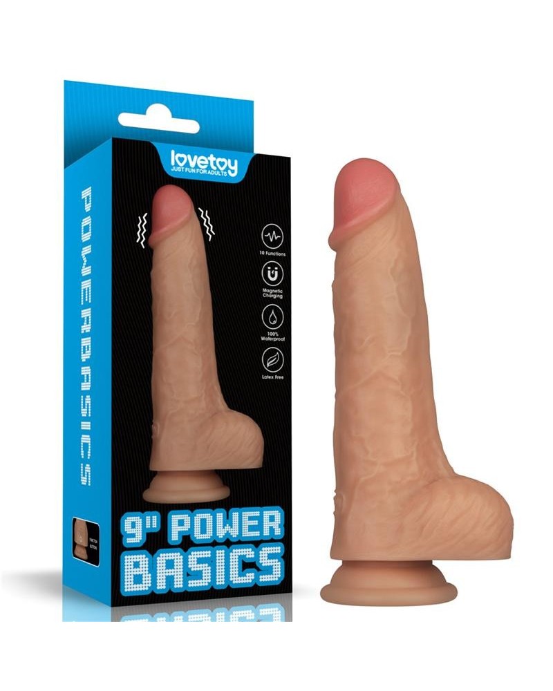 power basics dildo with vibration 9