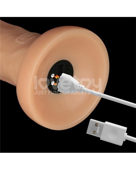 power basics dildo with vibration 10