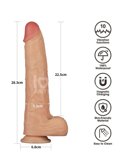 power basics dildo with vibration 11