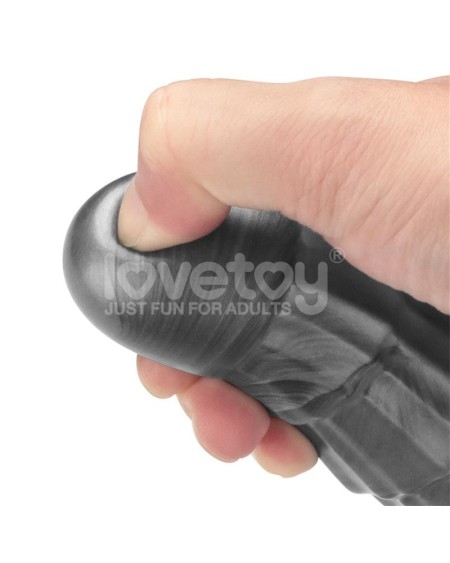 vibrax slider anal dildo with vibration king sized 14.5