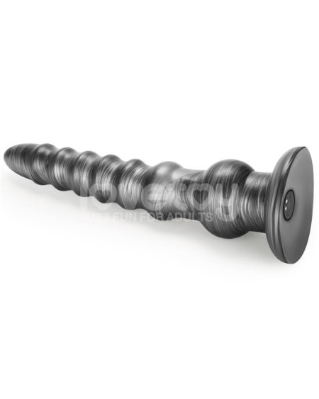 vibrax slider anal dildo with vibration king sized 12.5