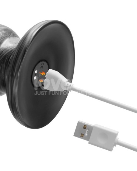 vibrax slider anal dildo with vibration king sized 12.5