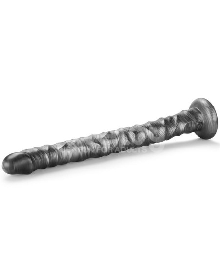 vibrax slider anal dildo with vibration king sized 16