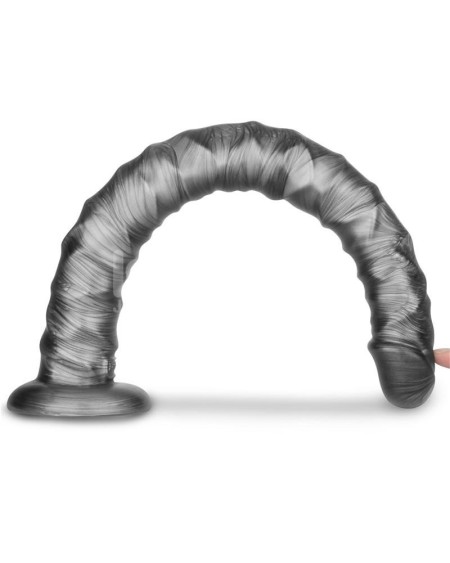 vibrax slider anal dildo with vibration king sized 16