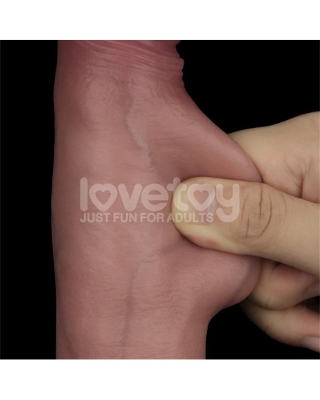 sliding pro ii dildo sliding peau dual-layer 8.5